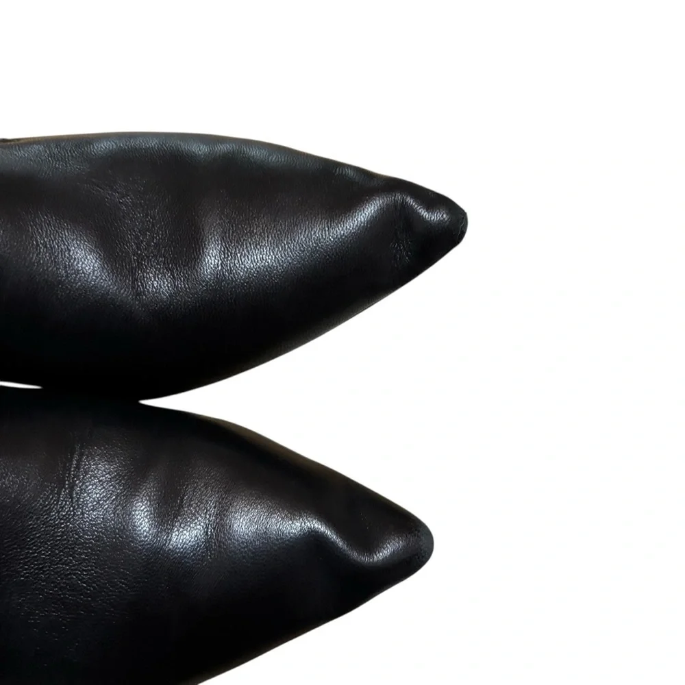 Franco Sarto Kura Ankle Booties Pointed toe kitten heel‎ leather Size 8M